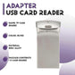 Mini TF Card Reader USB Adapter with LED Indicator for Computer