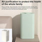 Small Air Purifier for Bedroom, Pets & Allergies, Desktop Portable Design