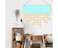 Wooden Wall Hanging DIY Calender Birthday Reminder Plaque Pendant Home Decor- F