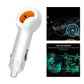 Mini Car Air Purifier with Negative Ion Filter - White Vehicle Model
