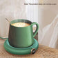 Green USB Coffee Mug Warmer, 3 Temp Electric Cup Warmer