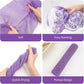 6pcs African Long Net Sponge, Exfoliating Shower Body Back Scrubber