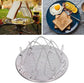 Folding Stainless Steel Camping Stove Toaster Rack