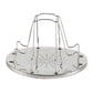 Folding Stainless Steel Camping Toaster Tray, 4 Slice