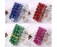 36Pcs Christmas Tree Balls Festival Home Party Mall Xmas Hanging Decor Ornament-Red