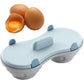 Microwave Double Cup Plastic Egg Cooker for Quick Cooking