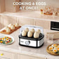 400W Compact 6-Egg Electric Cooker, Easy-Peel Design