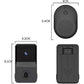 Wireless Smart Video Doorbell, Night Vision Security Camera