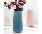Plastic Nordic Style Vase Dried Flower Arrangement Pot Holder Home Office Decor-Milky White