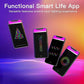 5M 33 LEDs Smart Graffiti String Lights, Halloween Christmas Wedding Party