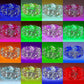 RGB Fairy String Lights, Indoor Outdoor Color Changing Music Twinkle Lights