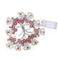 Colorful Bell LED String Lights, 10 LEDs, Battery Powered Christmas Decor
