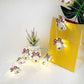 Colorful Bell LED String Lights, 10 LEDs, Battery Powered Christmas Decor
