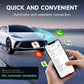Apple CarPlay & Android Auto Wireless Adapter, Plug & Play Car Dongle