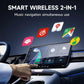 Apple CarPlay & Android Auto Wireless Adapter, Plug & Play Car Dongle