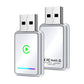 2-in-1 Wireless CarPlay Adapter USB Dongle for CarPlay & Android Auto