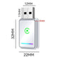 2-in-1 Wireless CarPlay Adapter USB Dongle for CarPlay & Android Auto