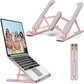 Foldable Adjustable Laptop Stand, Portable Desk Holder