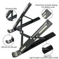 Foldable Adjustable ABS Laptop Stand, Ergonomic Tablet/Computer Holder