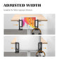 Vertical Laptop Stand, Desk Side Mount Holder, Black