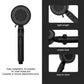 Adjustable Plastic Shower Head, Handheld Shower Sprinkler