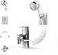 Shower Head Set with Hose, Adjustable Handheld Shower
