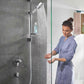 Adjustable High Pressure Shower Head Set with 1.5m Hose