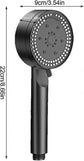 Bathroom Pressure Shower Head, 8 Modes Handheld Spa Shower