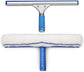 Window Cleaning Kit, Squeegee with Microfiber Cloth & Rubber Lip