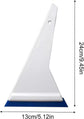 Car Windshield Squeegee with Ergonomic Handle, Blue