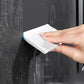 Gray Shower Squeegee with Suction Cup, Glass & Bathroom Cleaner