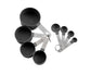 8Pcs/Set Stainless Steel Handle Measuring Spoons Baking Cooking Scale Scoop-Green