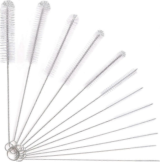12pcs Tube Cleaning Brushes for Bottle & Pipe Cleaning
