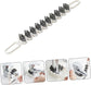 2pcs Bendable Crevice Cleaning Brushes for Gaps & Surfaces