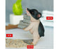Lovely Moving Brick Reading Book Pig Ornament Home Desktop Decor Resin Craft-5