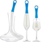 3pcs Glass Cleaning Brushes, Wine Glass Cleaner Set
