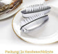 2pcs Fingernail Bristle Cleaning Brushes, Hand Massage Scrub