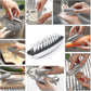 2pcs Fingernail Bristle Cleaning Brushes, Hand Massage Scrub