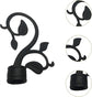 2pcs Curtain Rod Finials for 28mm Rods, Decorative Ends