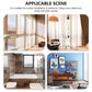 2pcs Curtain Hooks & Wall Brackets, Rod Socket Hangers