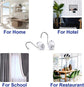 12pcs Decorative Resin Shower Curtain Hooks Rings for Bathroom Rods