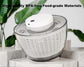 Electric Salad Spinner 4.5L, Rechargeable Large Lettuce Dryer