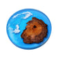 6pcs Wooden Epoxy Resin Drink Coasters Modern Style