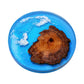 6pcs Wooden Epoxy Resin Drink Coasters Modern Style
