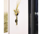 Wall Mounted Adhesive Metal Dried Flower Vase Tube Home Garden Balcony Decor-Rose Gold