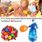 Water Balloon Pump with 500 Balloons Hand Filler for Outdoor Play