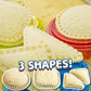 3pcs Sandwich Cutter and Sealer Set Sandwich Maker Cutters