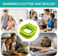 Sandwich Cutter and Sealer Crimper Bread Mould Baking Tool for Babies