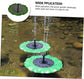 Floating Solar Fountain Water Spray Garden Pond Decor
