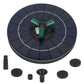 Solar Fountain Disc Pump Bird Bath Solar Water Fountain